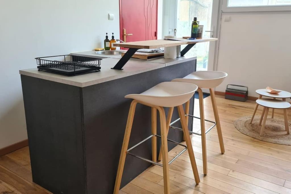 Le Zen - Appartement Avec Terrasse Vertou Exterior foto