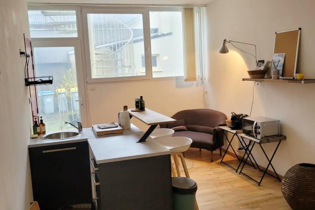 Le Zen - Appartement Avec Terrasse Vertou Exterior foto